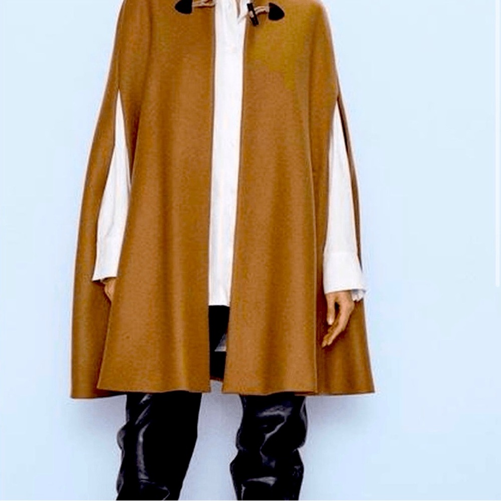 ZARA Cape Coat